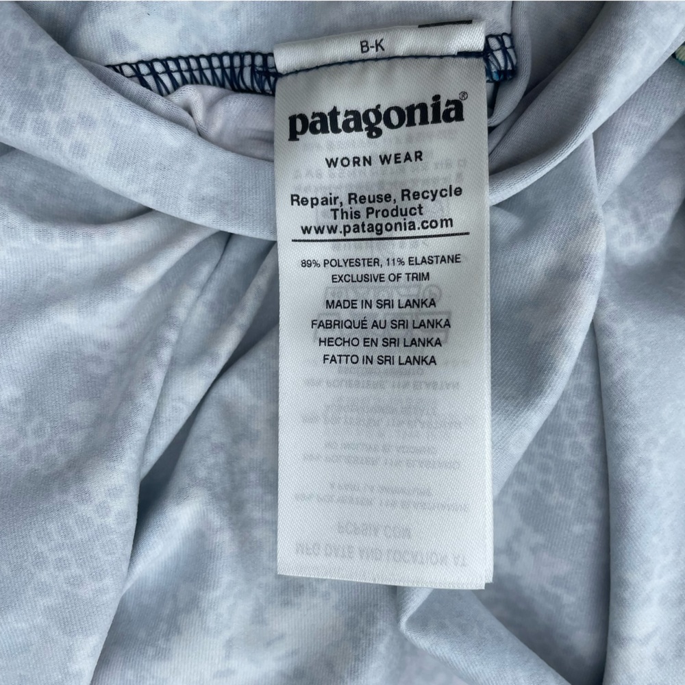 Patagonia Seabrook Twist Dress Funai Floral Womens Small - Picture 9 of 12